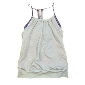 Ivivva by Lululemon Girls Tank Top Athletic Shirt‎ 14 Layered Double Dutch Dance